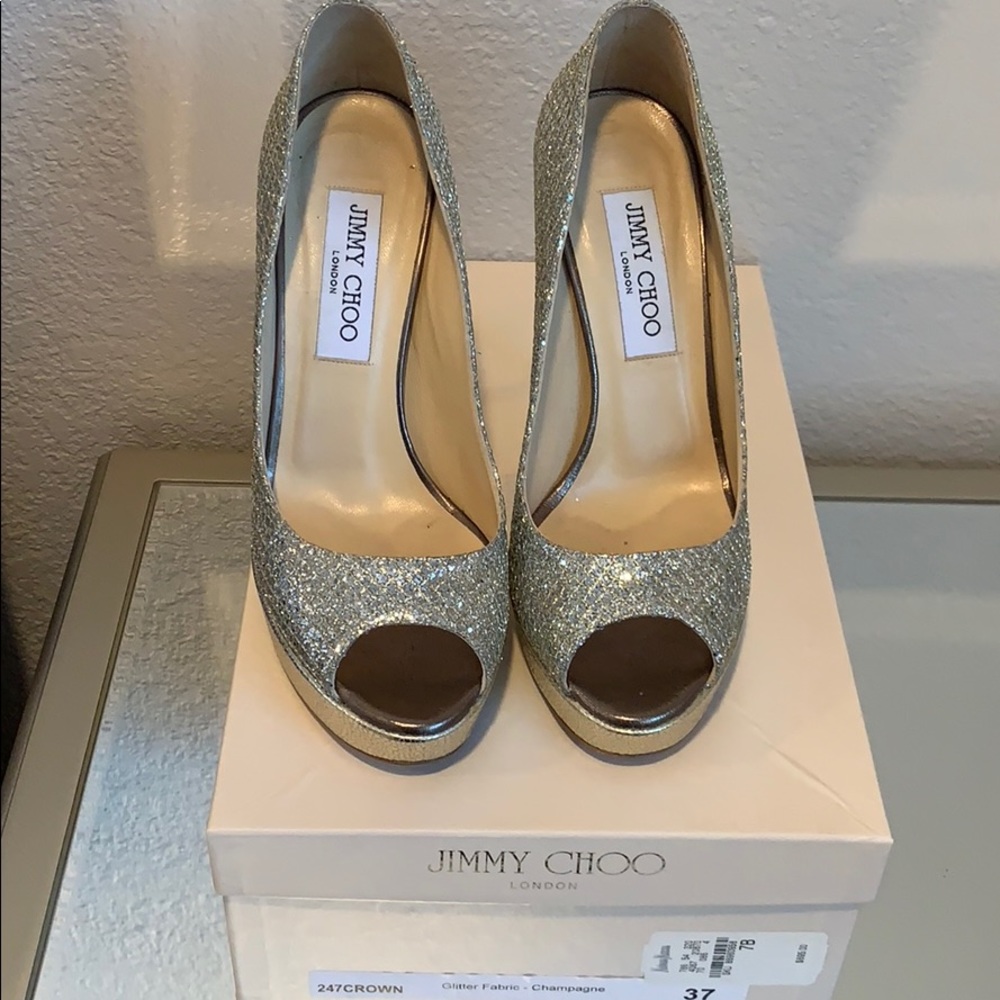Authentic Jimmy Choo Heels - Picture 2 of 6